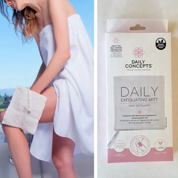 New Daily Concepts Daily Exfoliating Mitt - Picture 1 of 7